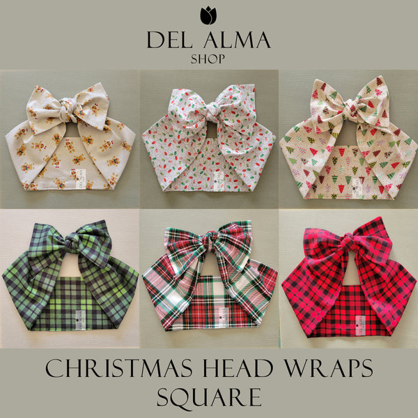 Christmas Head Wraps