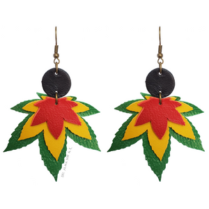 Rastafarian Earrings M01